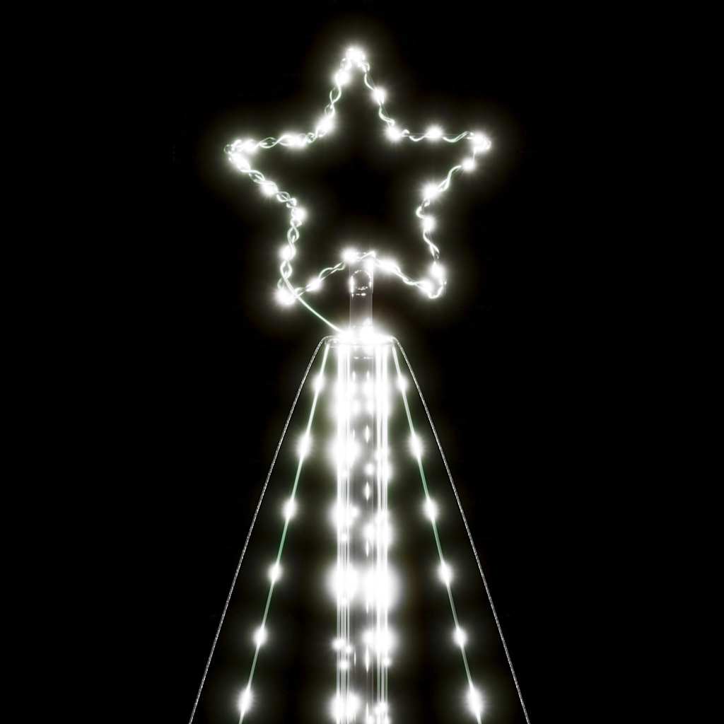 Christmas Tree Light 615 LEDs Cold White 404.5 cm