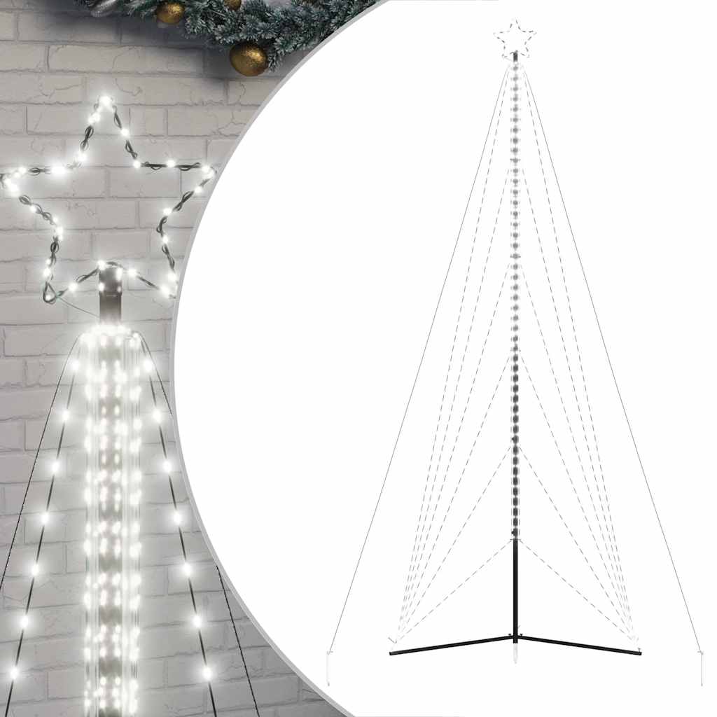 Christmas Tree Light 861 LEDs Cold White 478 cm