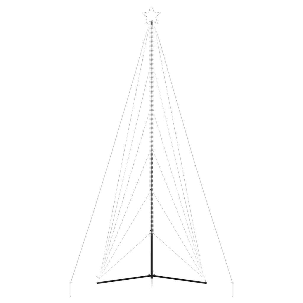 LED Christmas Tree 861 LEDs Cold White 478 cm