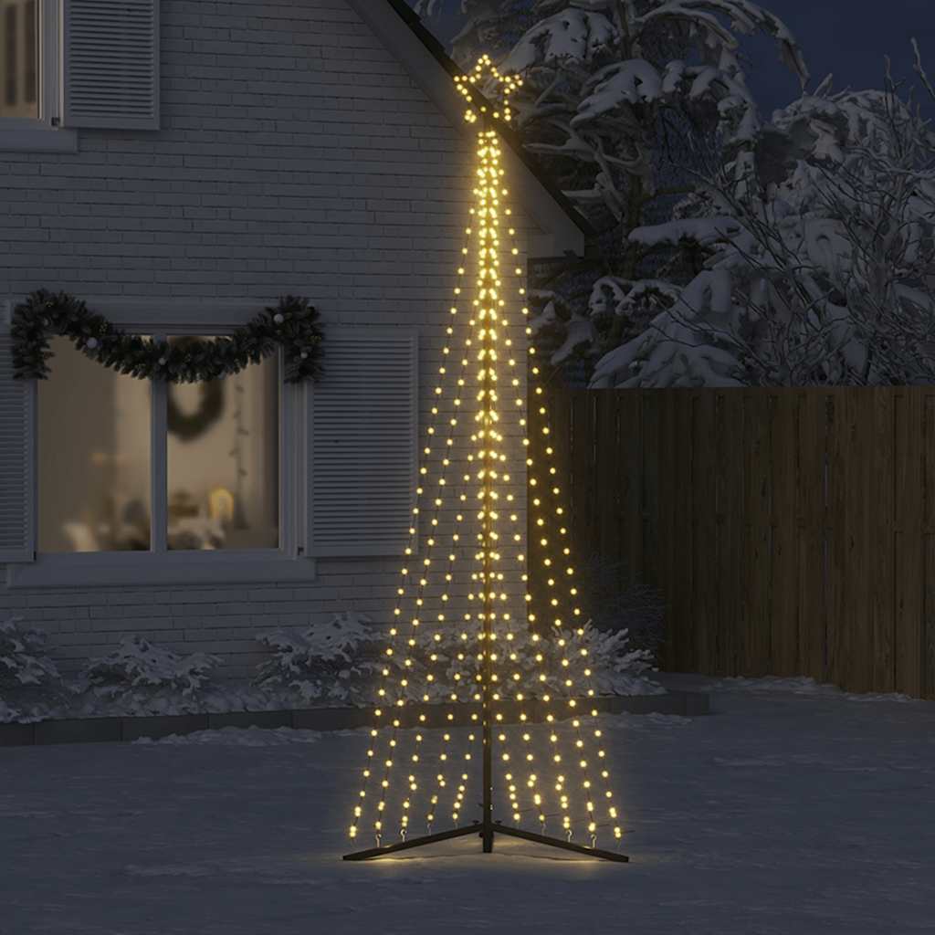 Christmas Tree Light 495 LEDs Warm White 302 cm