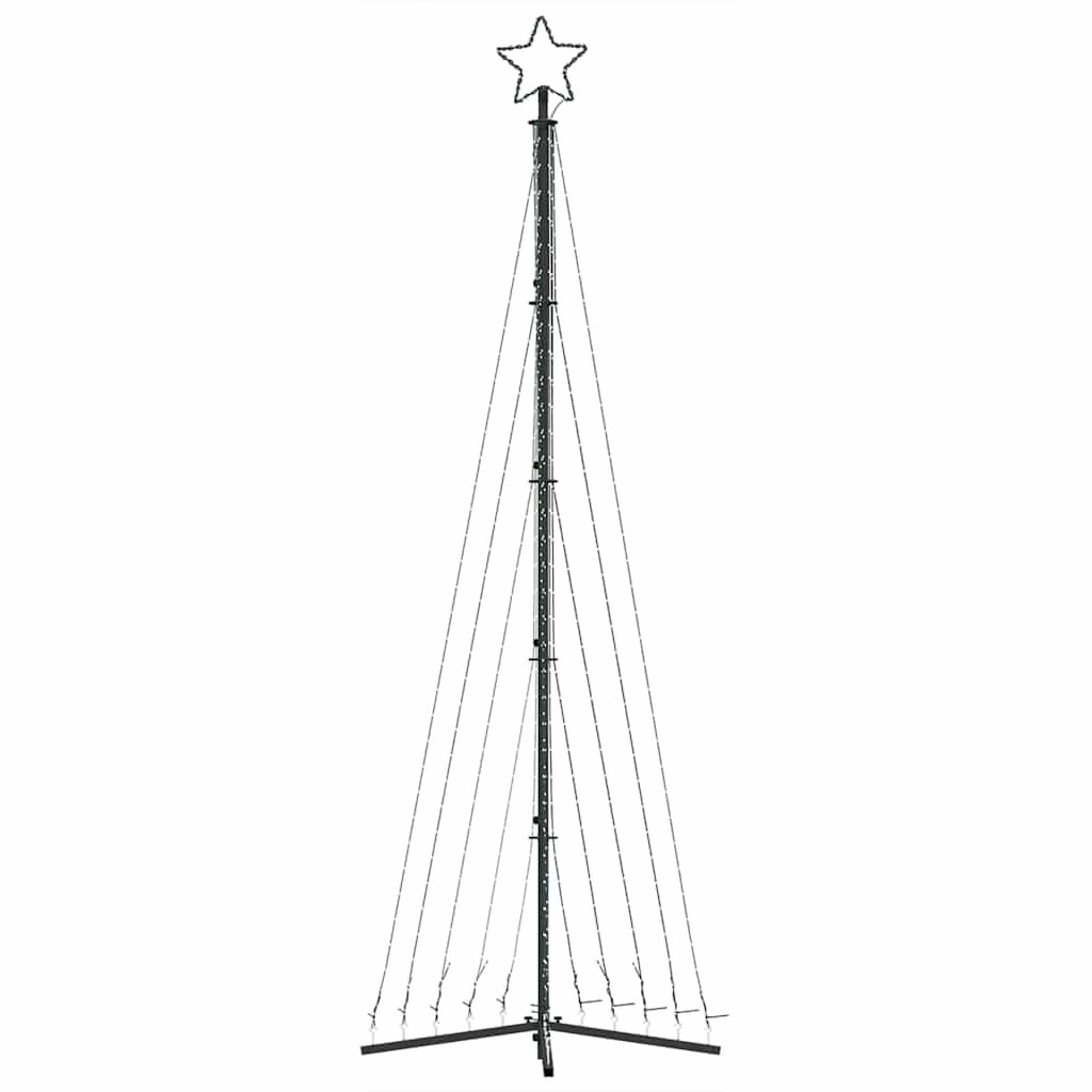 LED Christmas Tree 495 LEDs Cold White 302 cm