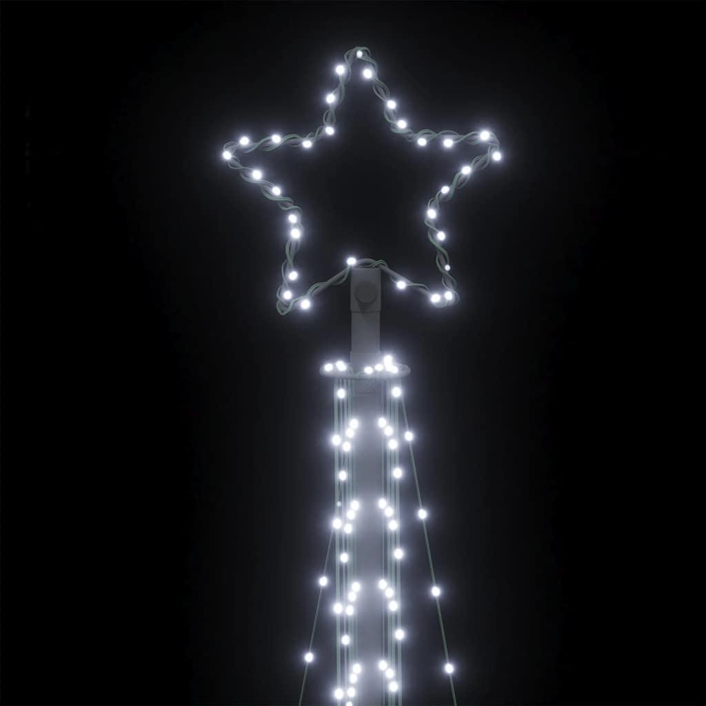 LED Christmas Tree 495 LEDs Cold White 302 cm