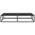 Bed Frame without Mattress Black 153x203 cm Queen Metal