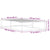 Bed Frame without Mattress White 92x187 cm Single Metal
