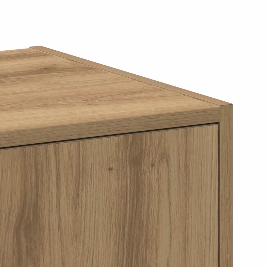 Apothecary Cabinet Artisian Oak 30x41x77.5 cm Engineered Wood