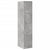 Apothecary Cabinet Concrete Grey 30x41x144.5 cm Engineered Wood