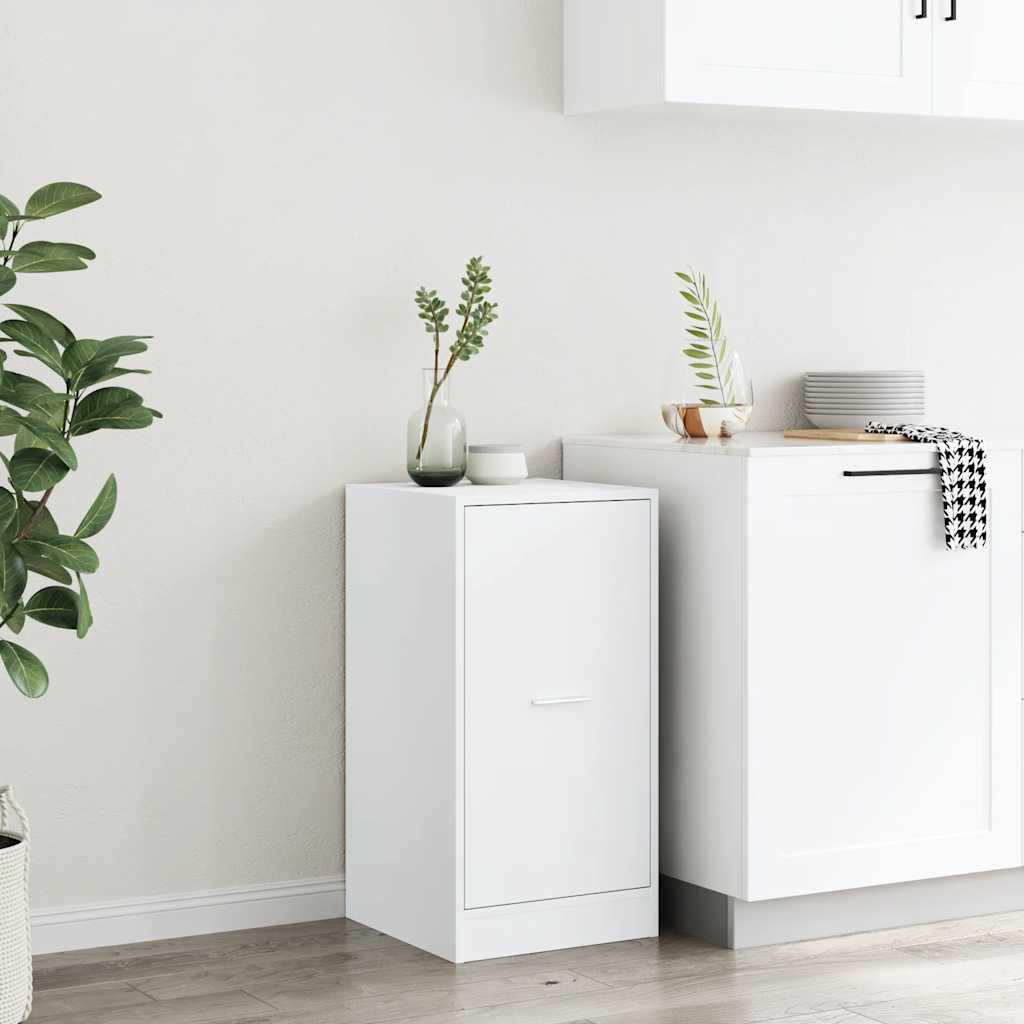 Apothecary Cabinet White 40x41x77.5 cm Engineered Wood