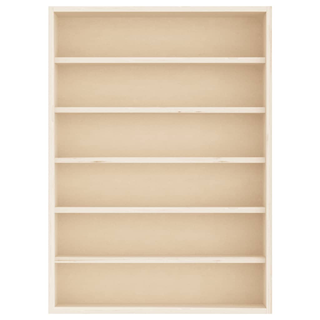 Wooden Collector's Display Case with 6 Shelves 40x8,5x55cm