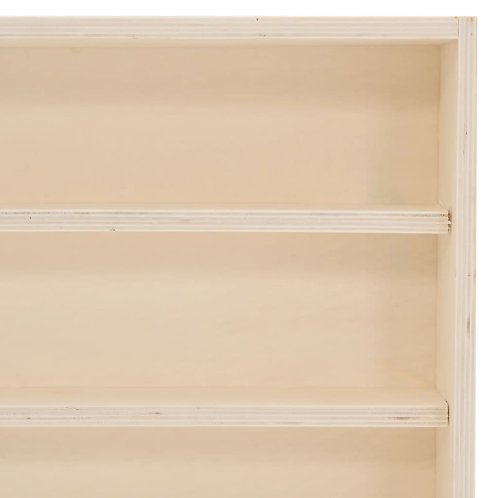 Wooden Collector's Display Case with Doors 100x8,5x37cm