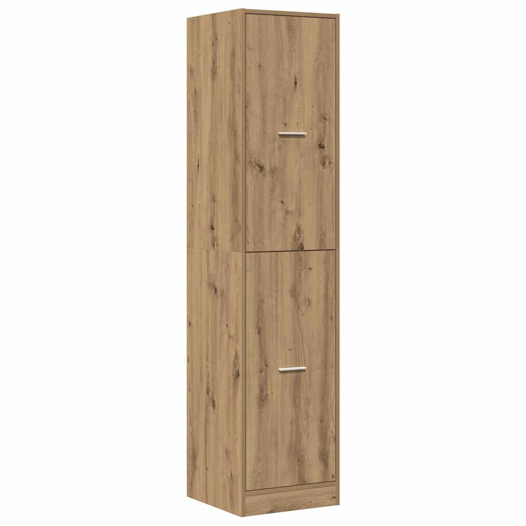 Apothecary Cabinet Artisian Oak 40x41x174.5 cm Engineered Wood
