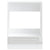 Oven Cabinet "Kalmar" High Gloss White Engineered Wood