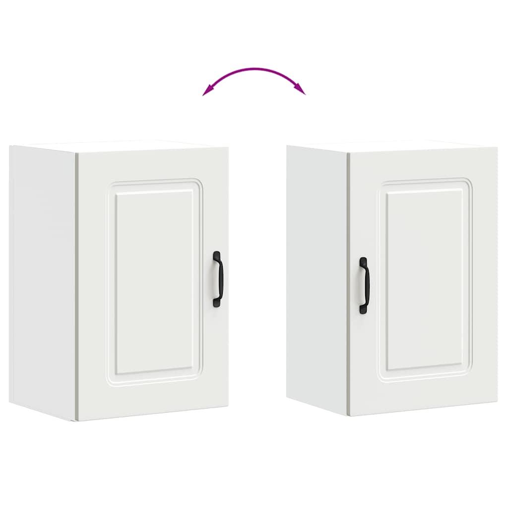 Kitchen Wall Cabinet Kalmar White Engineered Wood