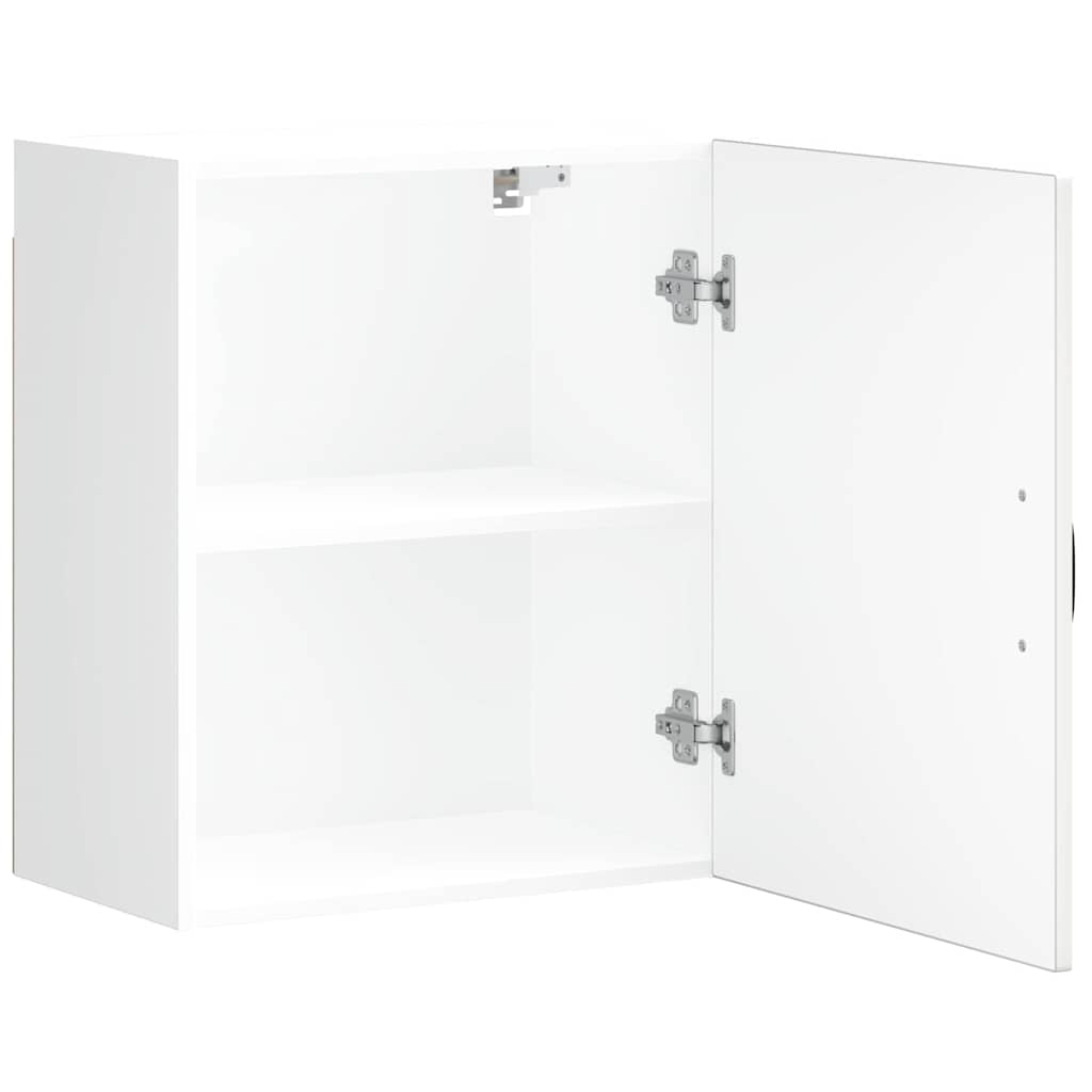 Kitchen Wall Cabinets 2 pcs Kalmar White Engineered Wood