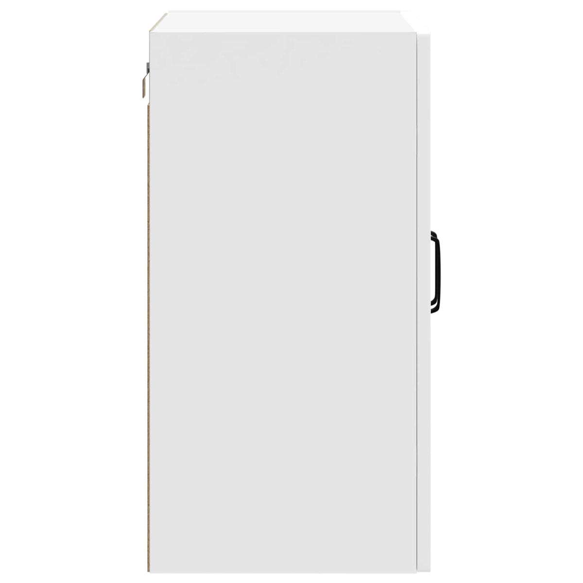 Kitchen Wall Cabinet "Kalmar" High Gloss White Engineered Wood