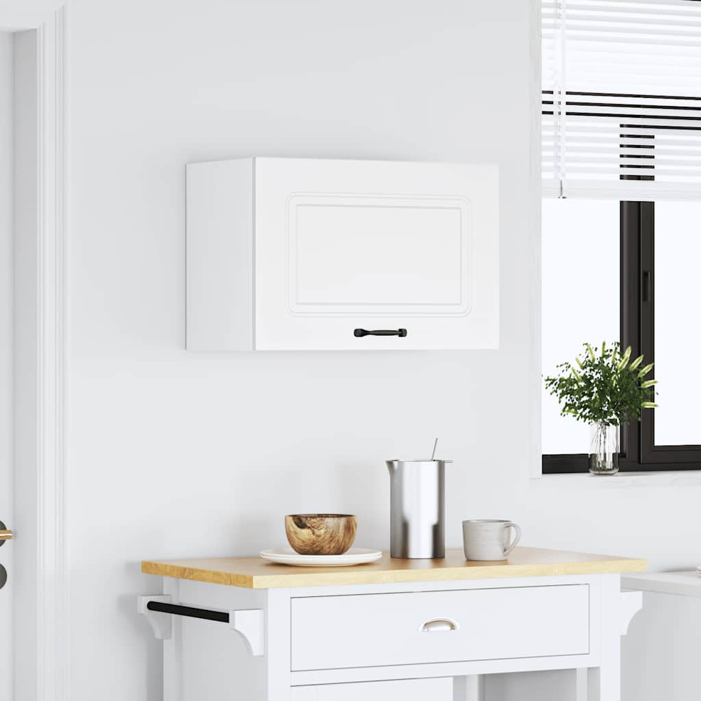 Kitchen Wall Cabinet Kalmar White Engineered Wood