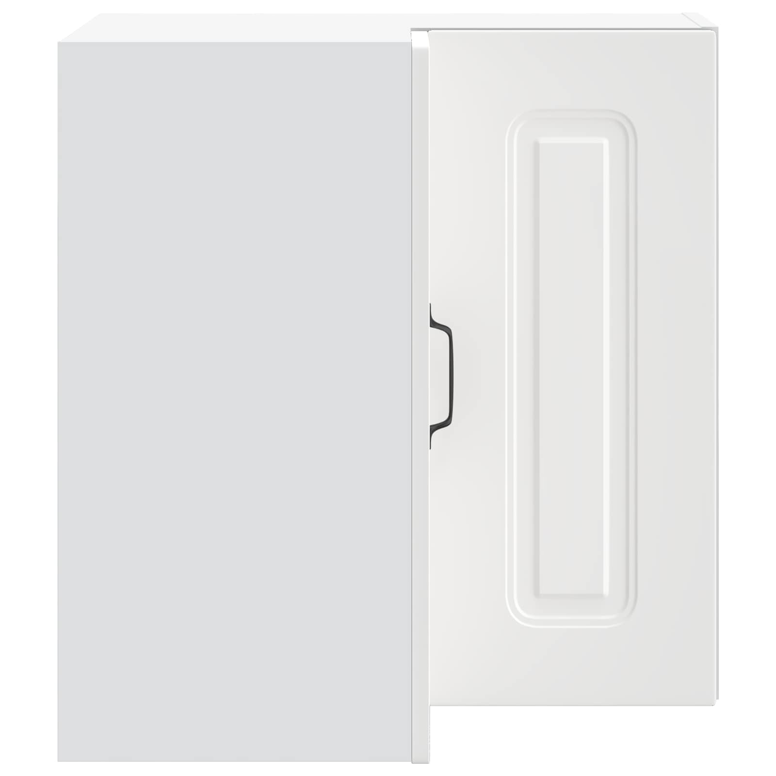 Kitchen Wall Corner Cabinet Kalmar White Engineered Wood