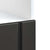 Oven Cabinet "Lucca" Black Engineered Wood