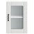 Kitchen Wall Cabinet with Glass Door Lucca White