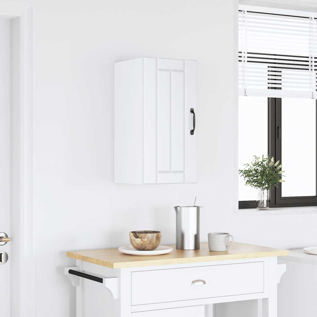 Kitchen Wall Cabinet Lucca White Engineered Wood