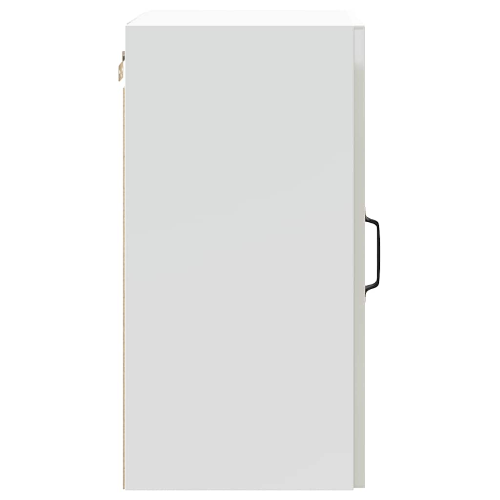 Kitchen Wall Cabinet "Lucca" High Gloss White Engineered Wood