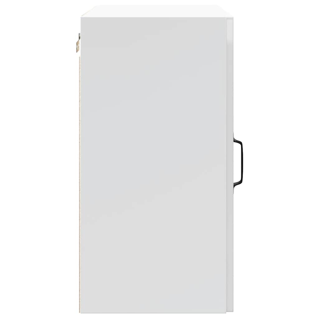 Kitchen Wall Cabinet "Lucca" High Gloss White Engineered Wood