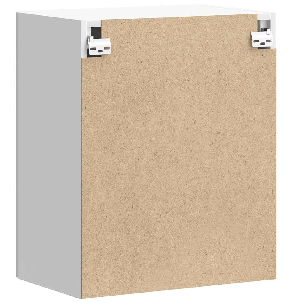 Kitchen Wall Cabinet "Lucca" High Gloss White Engineered Wood