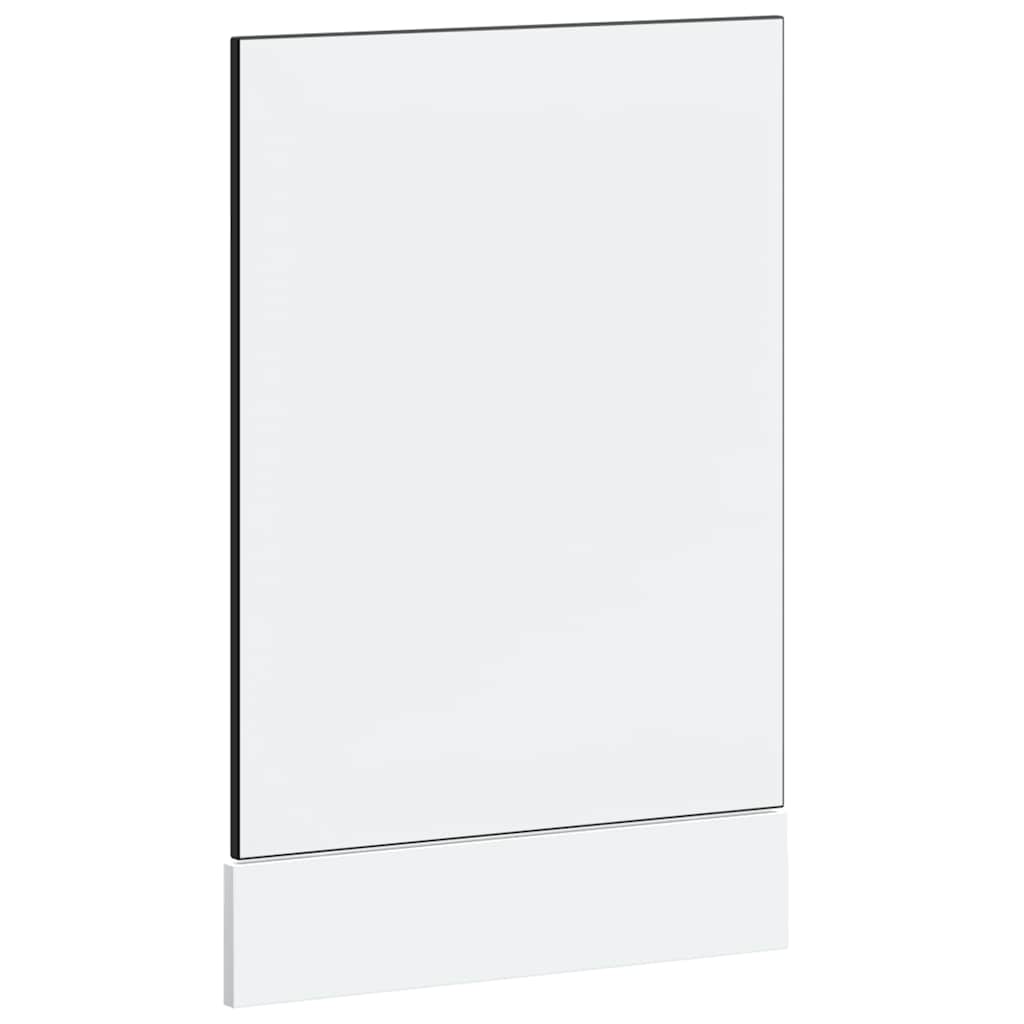 Dishwasher Panel "Lucca" Black Engineered Wood