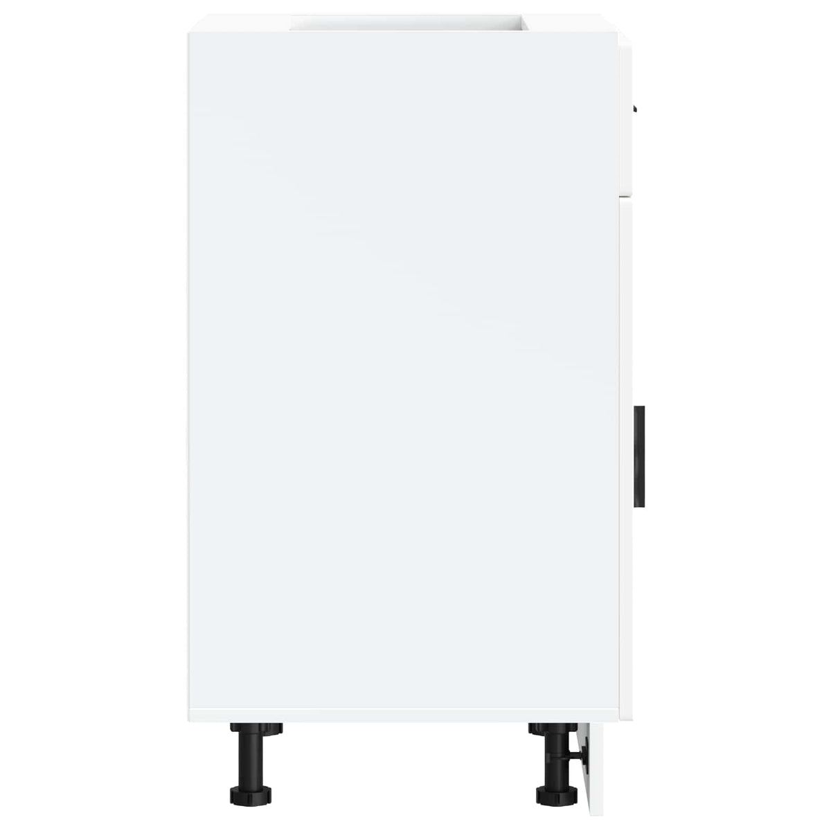 Kitchen Base Cabinet Porto White Engineered Wood