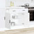 Kitchen Base Cabinet Porto White Engineered Wood