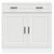 Kitchen Base Cabinet Porto White Engineered Wood