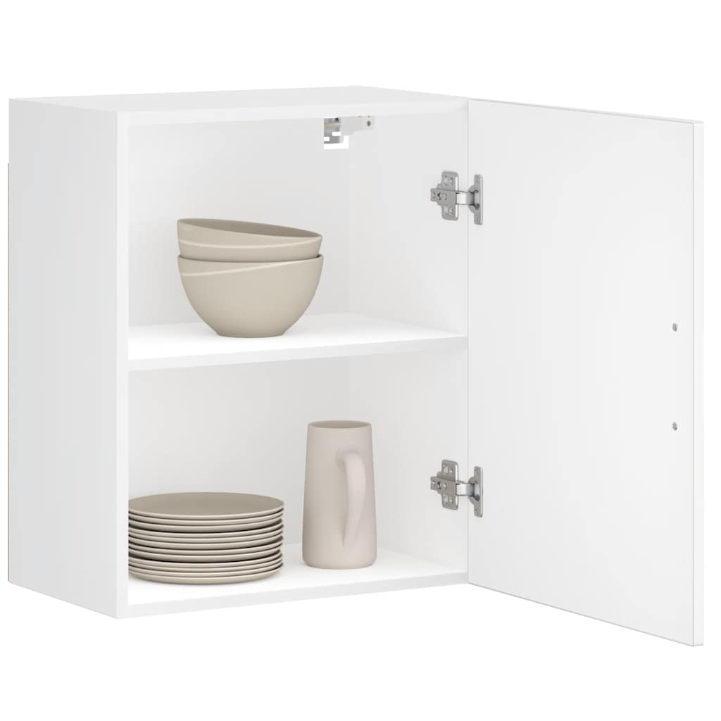 Kitchen Wall Cabinets 2 pcs Porto White Engineered Wood