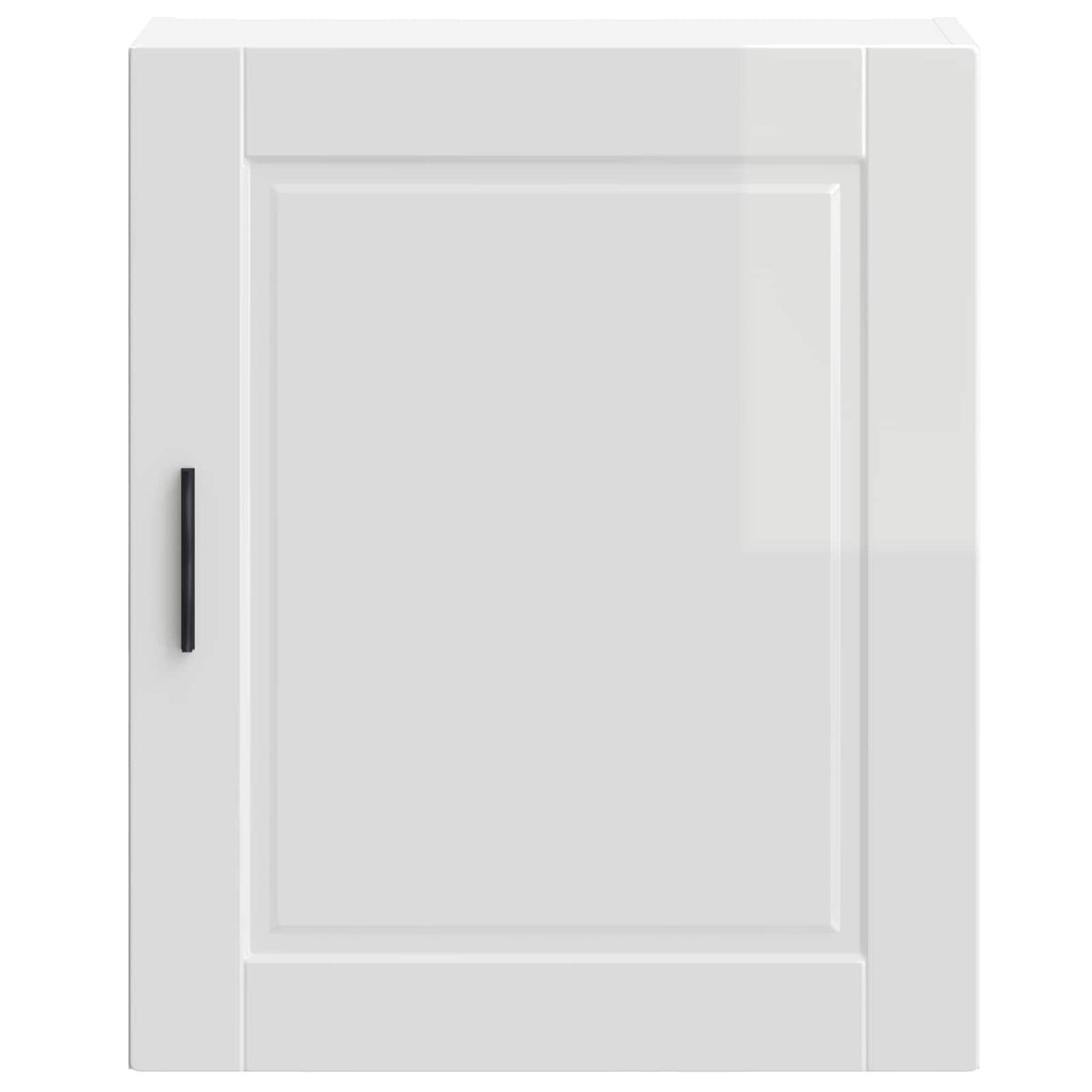 Kitchen Wall Cabinet "Porto" High Gloss White Engineered Wood
