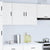 Kitchen Wall Cabinet Porto White Engineered Wood