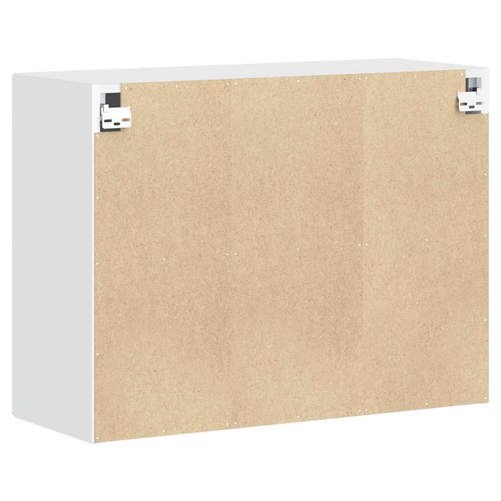 Kitchen Wall Cabinet Porto White Engineered Wood