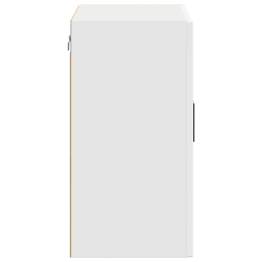 Kitchen Wall Cabinet with Glass Door "Porto" White