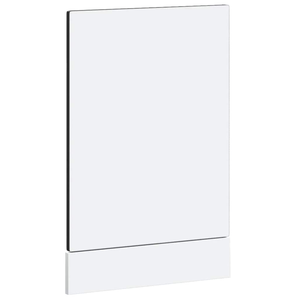 Dishwasher Panel "Porto" Black 45x1,5x67 cm Engineered Wood