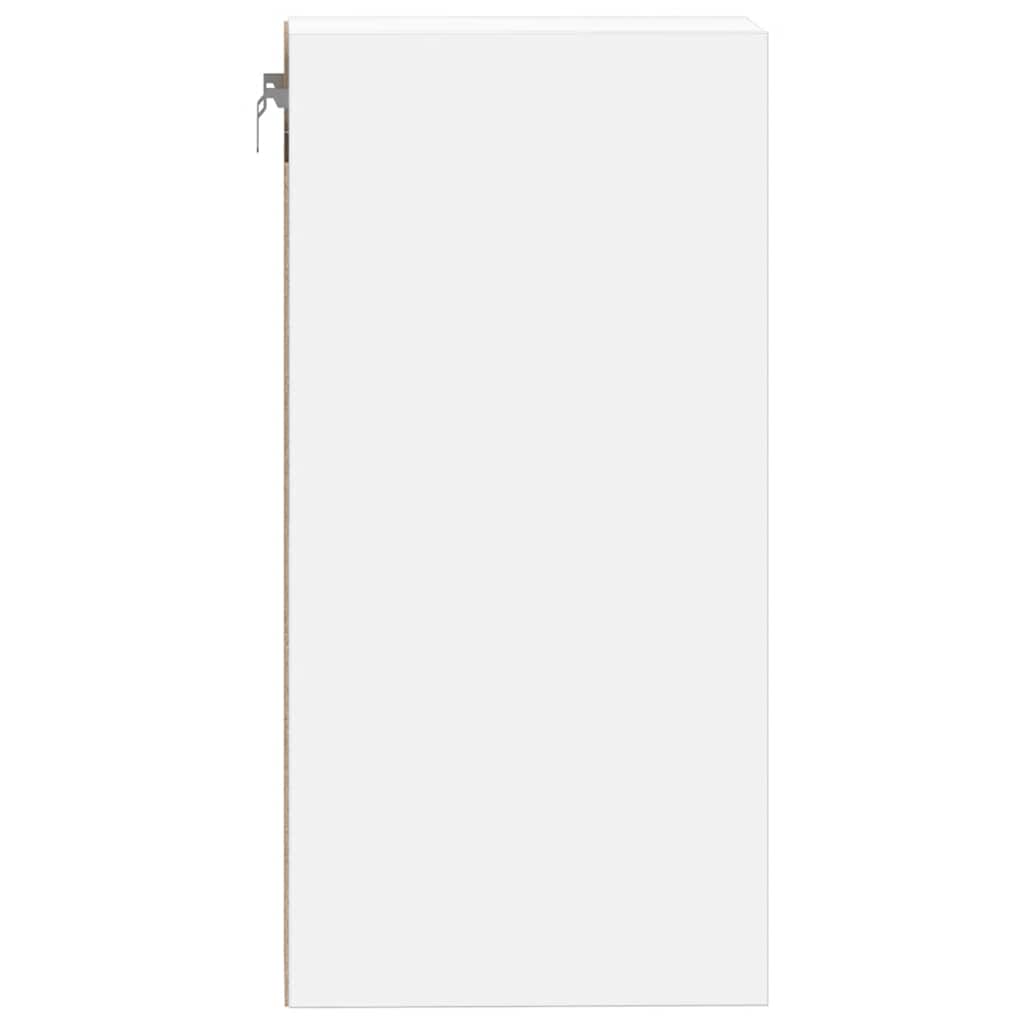 Hanging Cabinet "Riga" White 20x29,5x60 cm Engineered Wood