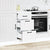 Kitchen Base Cabinet Lucca White Engineered Wood