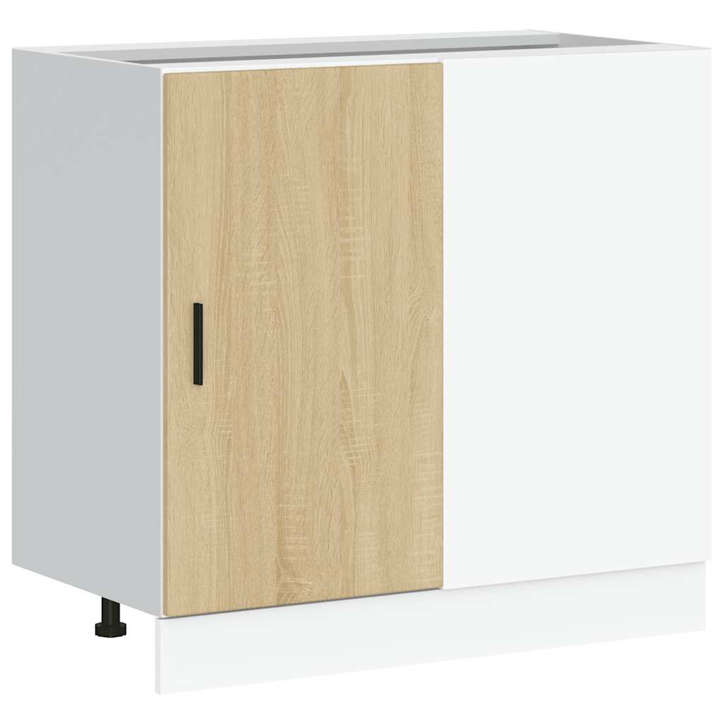 Kitchen Base Cabinet "Lyon" Sonoma Oak Engineered Wood