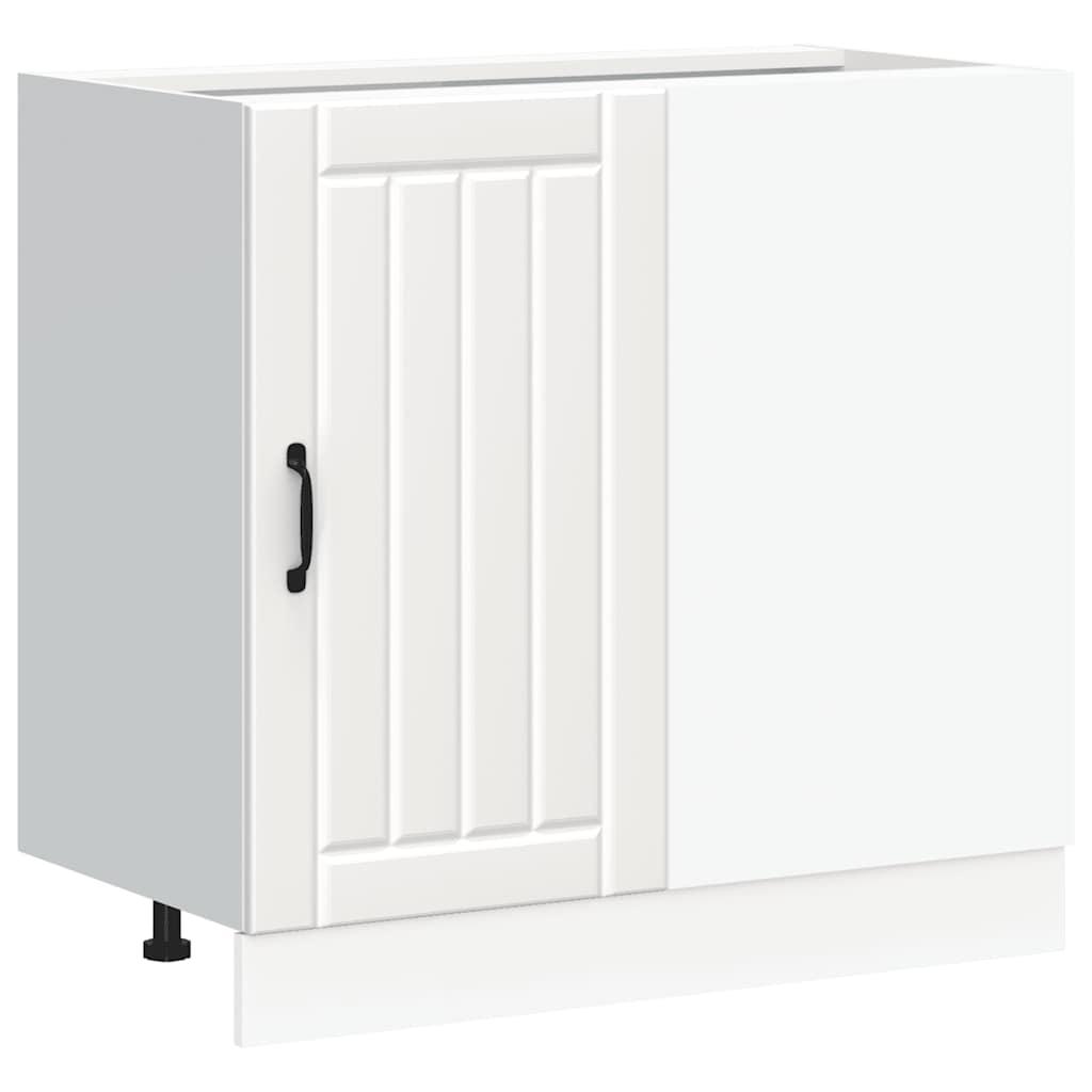 Kitchen Base Cabinet Lucca White Engineered Wood