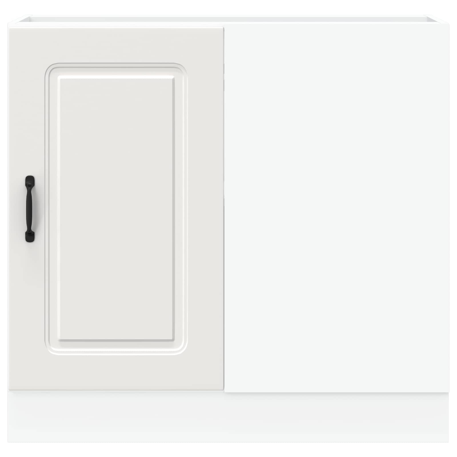 Kitchen Base Cabinet Kalmar White Engineered Wood