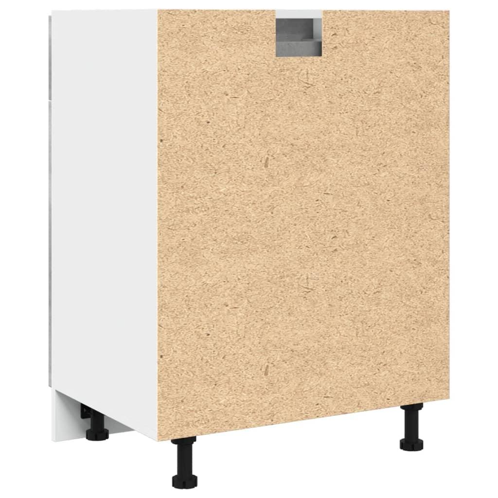 Drawer Bottom Cabinet Lyon Concrete Grey 60x46x81.5 cm Engineered Wood