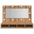 Mirror Cabinet with LED Artisan Oak 90x31.5x62 cm