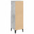 Bathroom Cabinet Concrete Grey 30x30x100 cm Engineered Wood