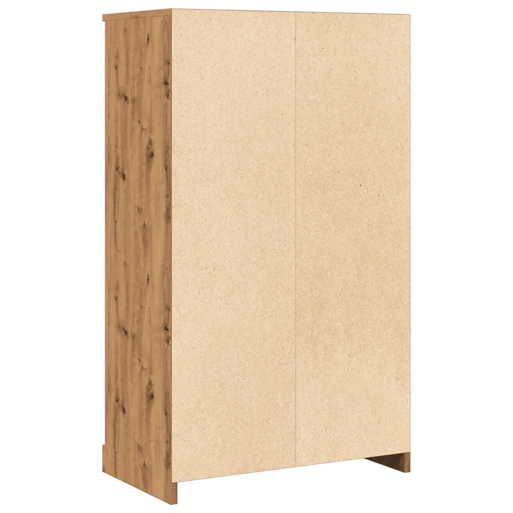 Highboard Artisian Oak 60x35.5x103.5 cm Engineered Wood