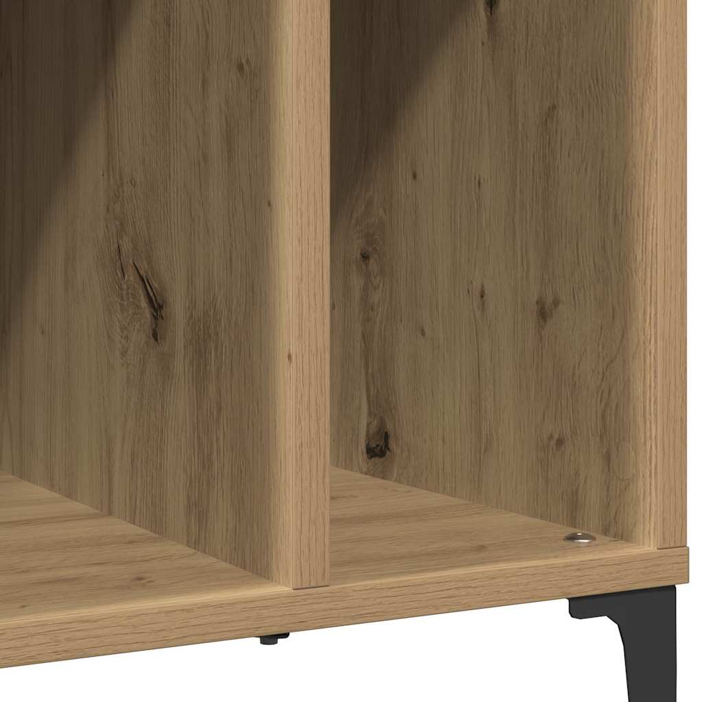Record Cabinet Artisan Oak 100x38x48 cm Engineered Wood