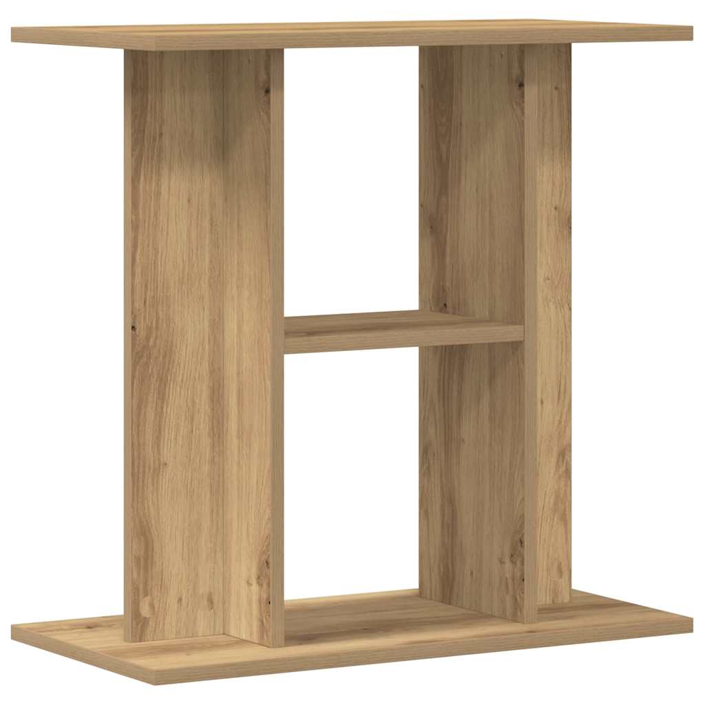 Aquarium Stand Artisan Oak 60x30x60 cm Engineered Wood