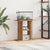 Aquarium Stand Artisan Oak 60x30x60 cm Engineered Wood