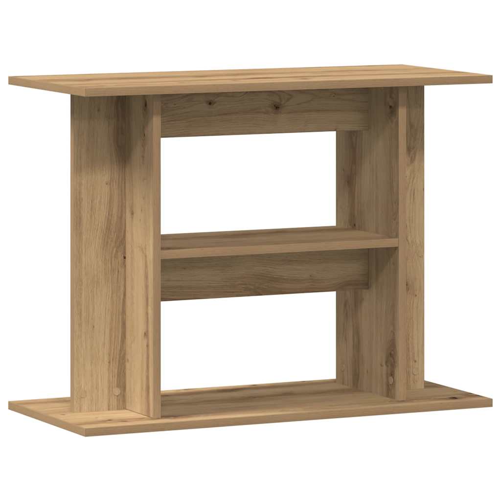 Aquarium Stand Artisan Oak 80x35x60 cm Engineered Wood