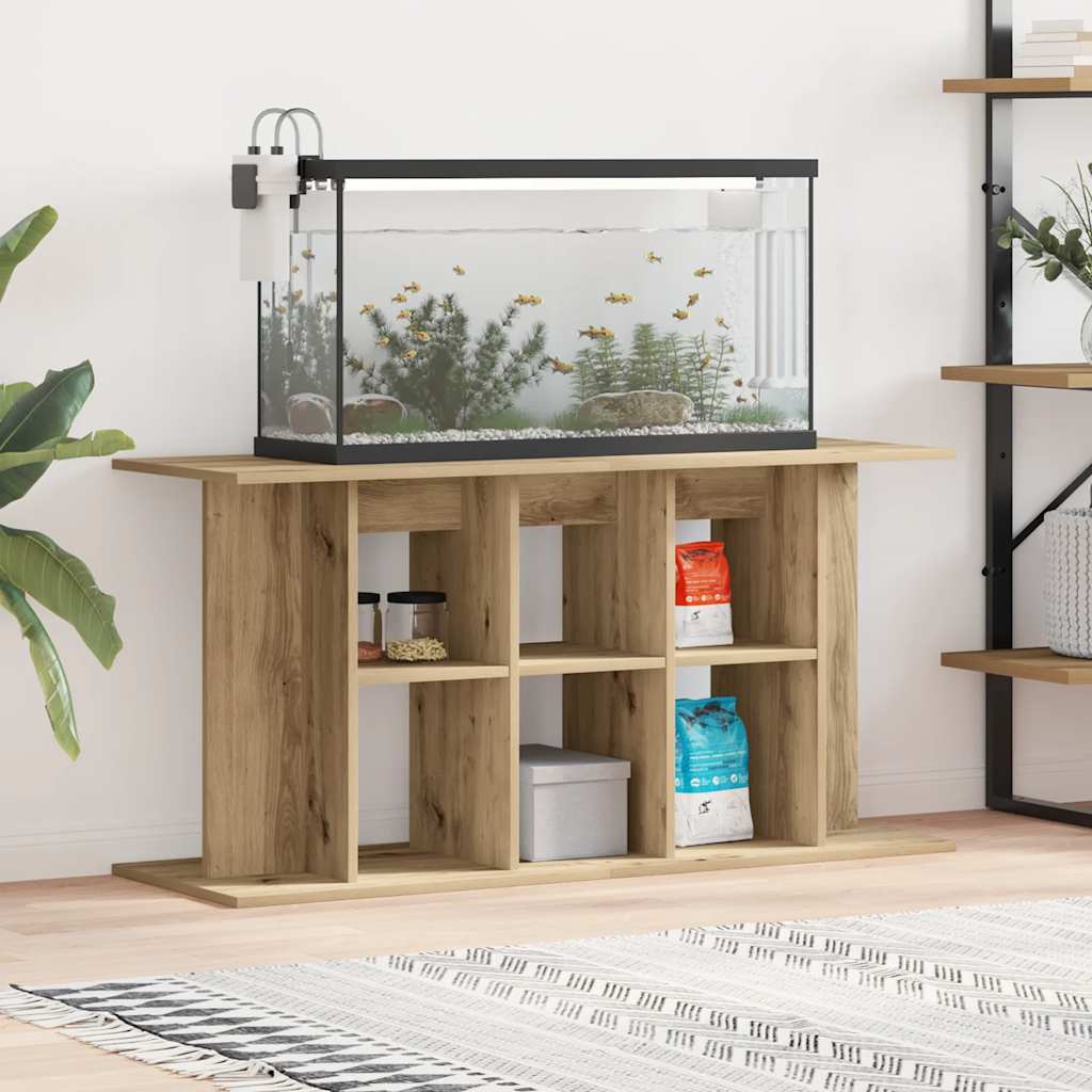 Aquarium Stand Artisan Oak 120x40x60 cm Engineered Wood